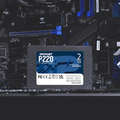Patriot P220 2.5″ SATA III SSD - 2TB
