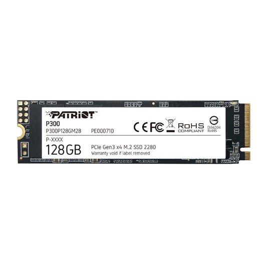 Patriot P300 M.2 PCIe NVMe SSD - 128GB