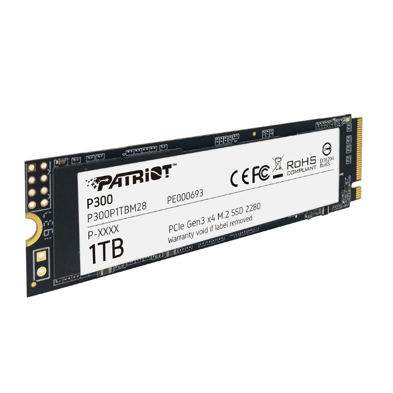 Patriot P300 M.2 PCIe NVMe SSD - 1TB