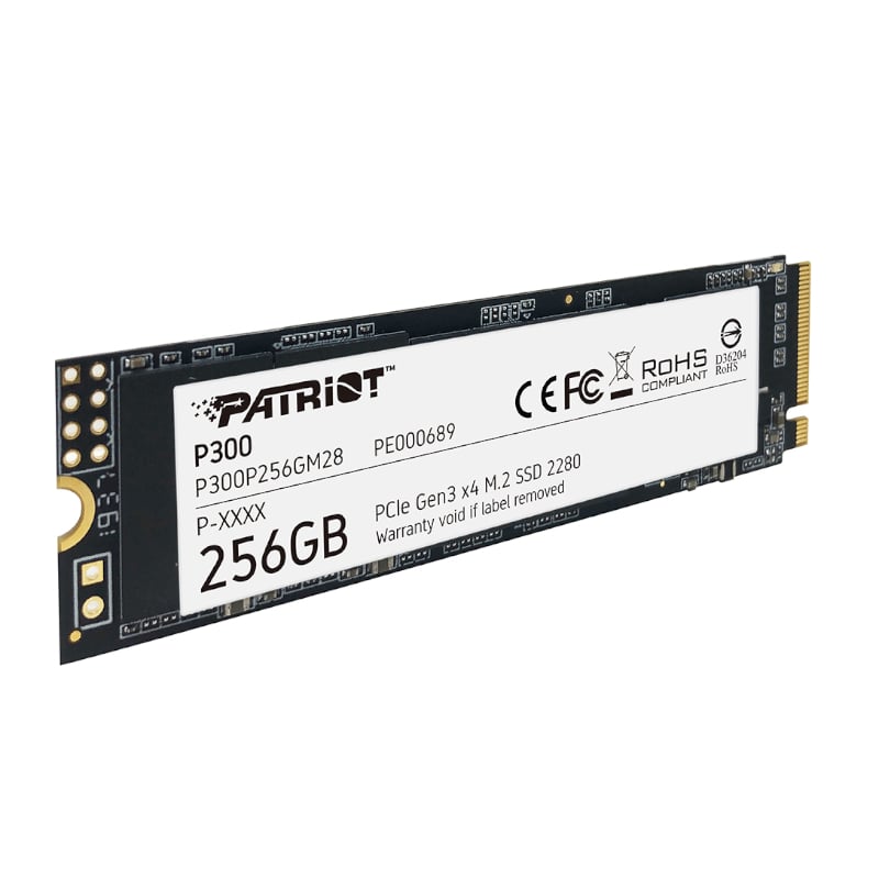 Patriot P300 M.2 PCIe NVMe SSD - 256GB