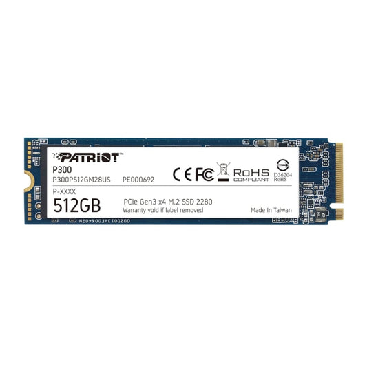 Patriot P300 M.2 PCIe NVMe SSD - 512GB
