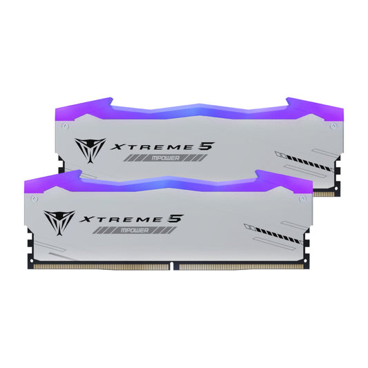 Patriot Viper Xtreme 5 RGB DDR5 Desktop Memory – 32GB (2X16GB), 6000MHz