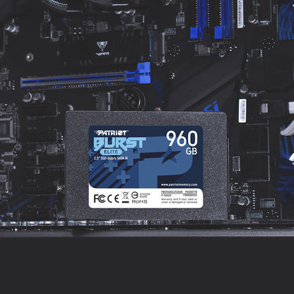 Patriot Burst Elite 960GB 2.5″ SATA III SSD