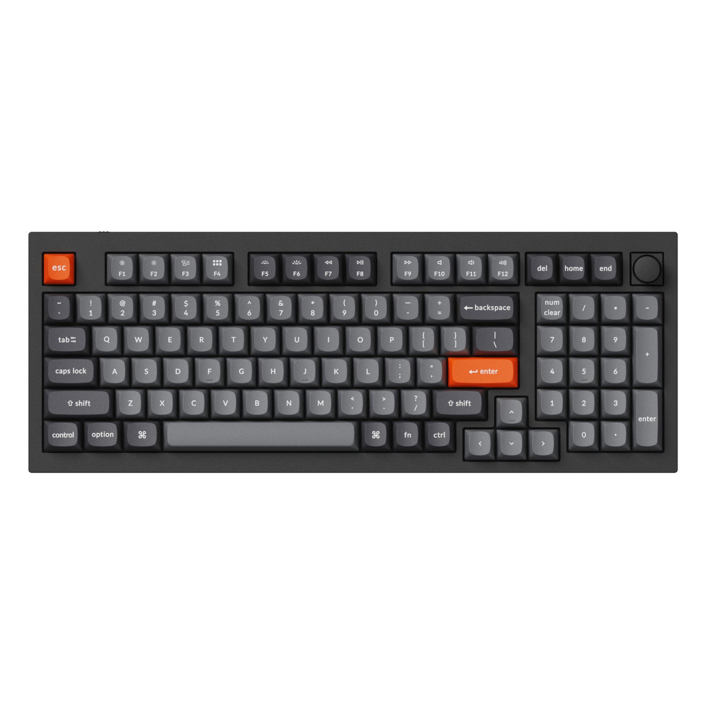 Keychron Double-Shot PBT OSA Keycap Set – Grey