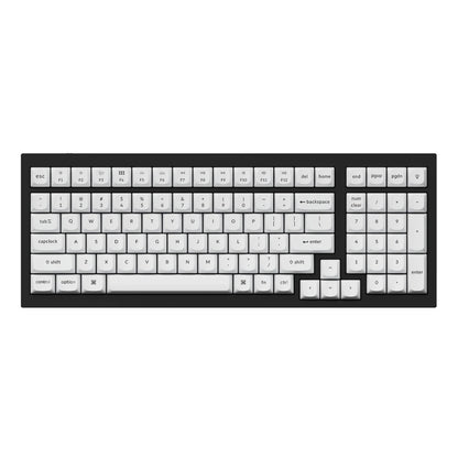 Keychron Double Shot PBT OSA Full Keycap Set – Black/White