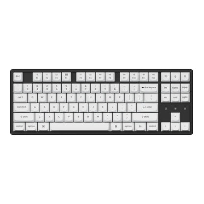 Keychron Double Shot PBT OSA Full Keycap Set – Black/White