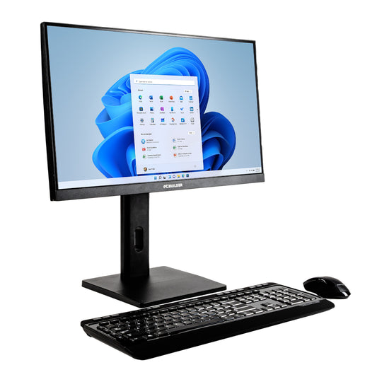 PCBuilder FUSION 24″ Intel Core i3-12100 8GB DDR5 512GB Windows 11 AiO Desktop PC