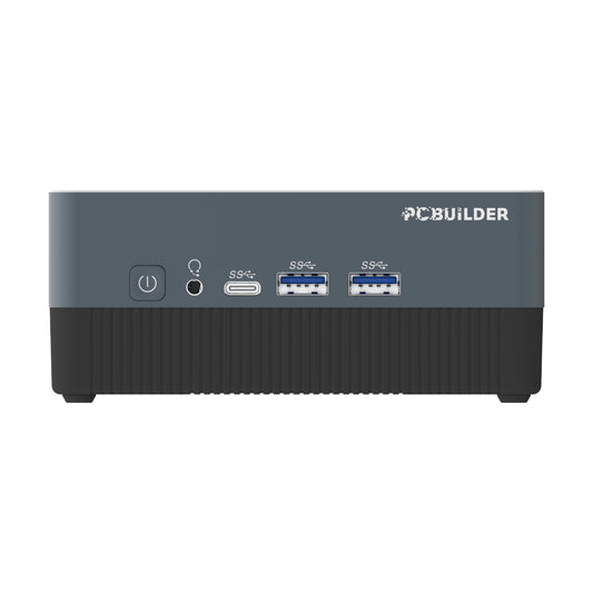 PCBuilder CUBE Intel i3-1315U 16GB DDR4 512GB Windows 11 Pro Mini PC