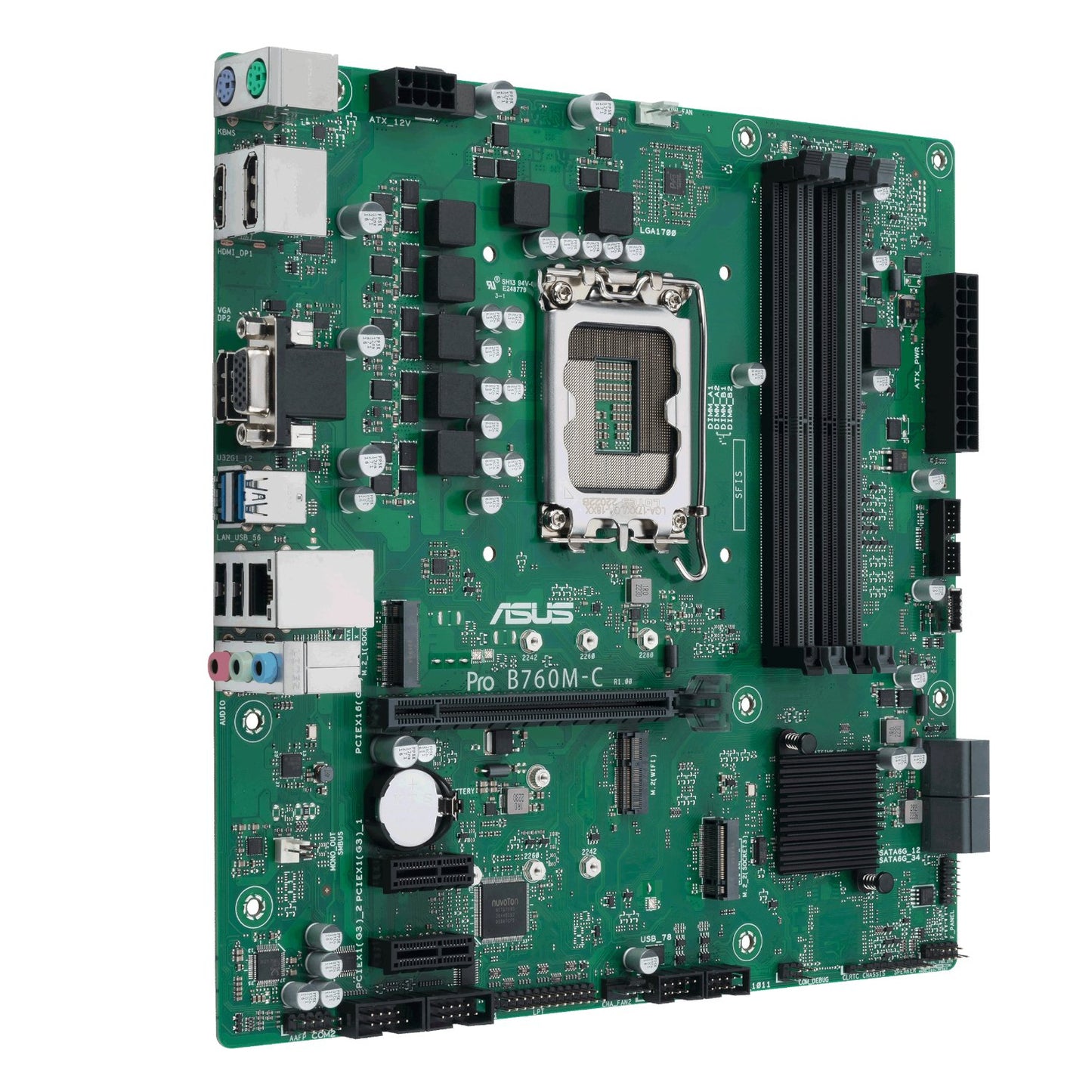 PCBuilder Intel i5-14400 OFFICE Master Windows 11 Desktop PC