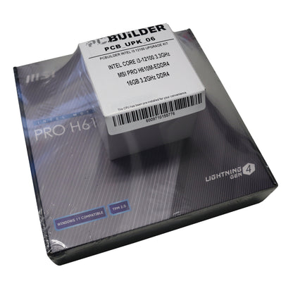 PCBuilder Intel Core i3-12100 LEVEL UP Core Upgrade Kit
