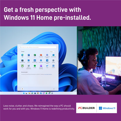 PCBuilder Ryzen 7 9700X VALOUR Windows 11 Gaming PC