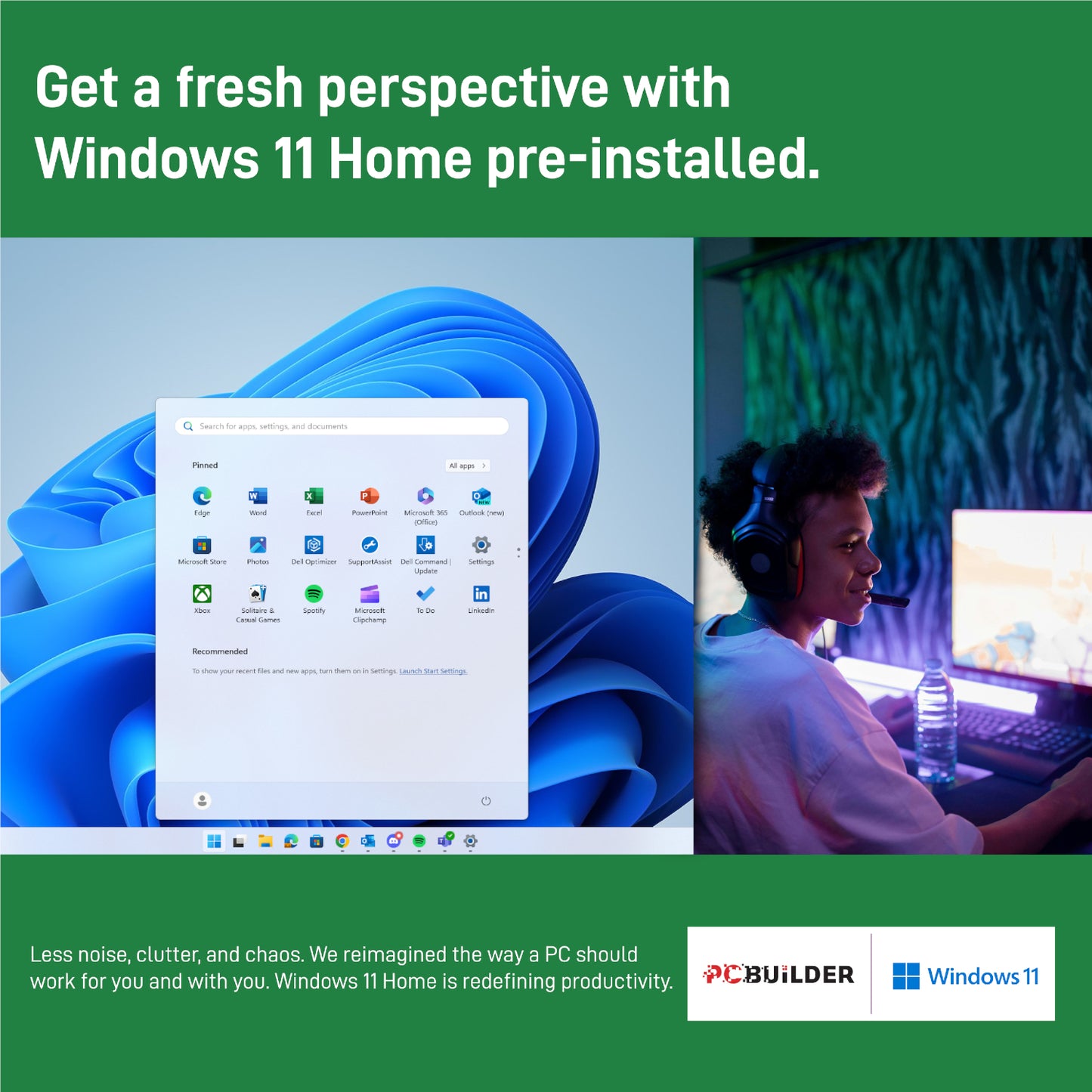 PCBuilder Ryzen 5 8600G WARDEN Windows 11 Gaming PC