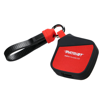 Patriot PDP31 2TB Type-C Portable SSD – Red / Black
