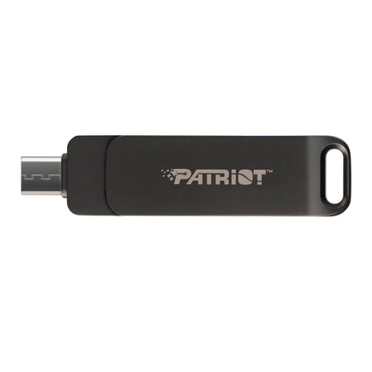 Patriot Rage R550 128GB USB3.2 Swing Type A to Type-C Flash Drive