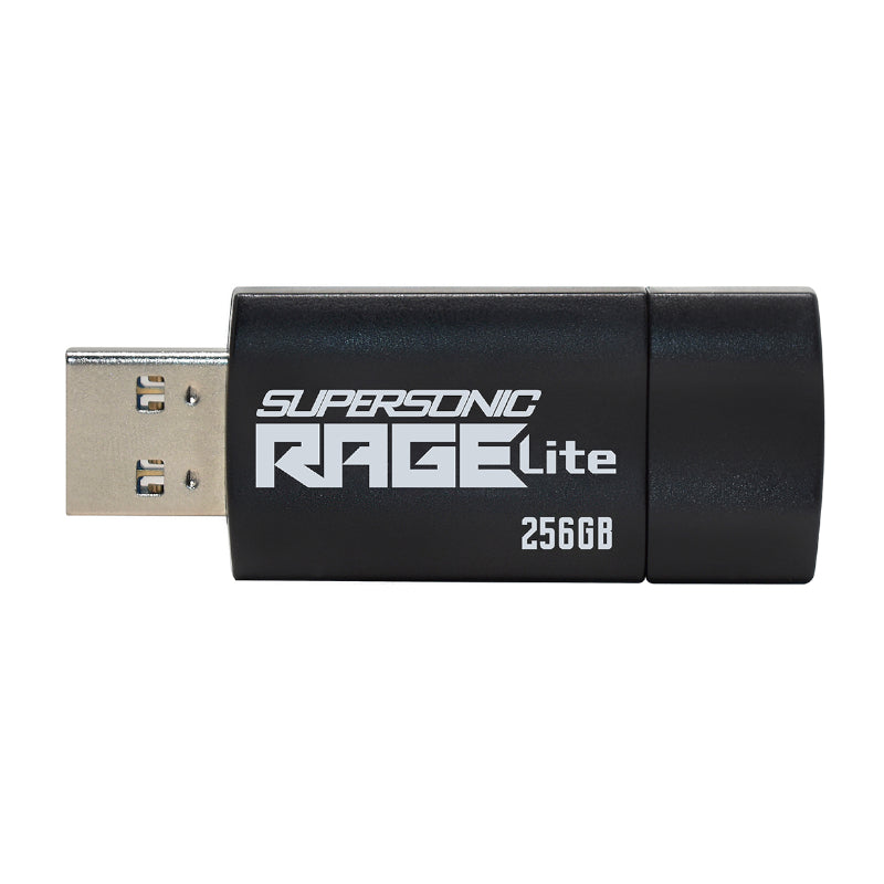Patriot Rage Lite 256GB USB3.2 Flash Drive – Black