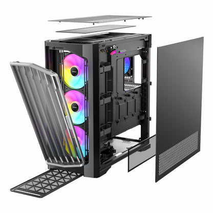 Antec Performance FT1 E-ATX |ATX |M-ATX | ITX ARGB Full-Tower Gaming Chassis