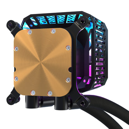 ASRock Phantom Gaming 360 LCD All-in-one Liquid CPU Cooler – Black