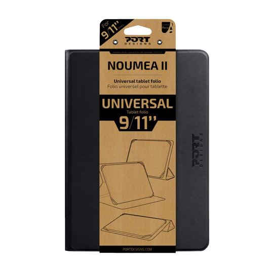 Port Designs Noumea II Universal 9/11″ Tablet Folio – Black