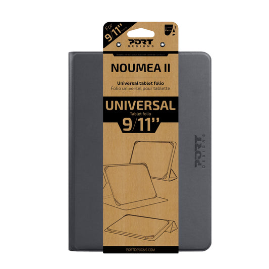 Port Designs Noumea II Universal 9/11″ Tablet Folio – Grey