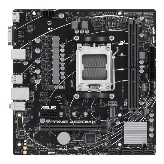 ASUS Prime A620M-K AM5 DDR5 M-ATX Motherboard