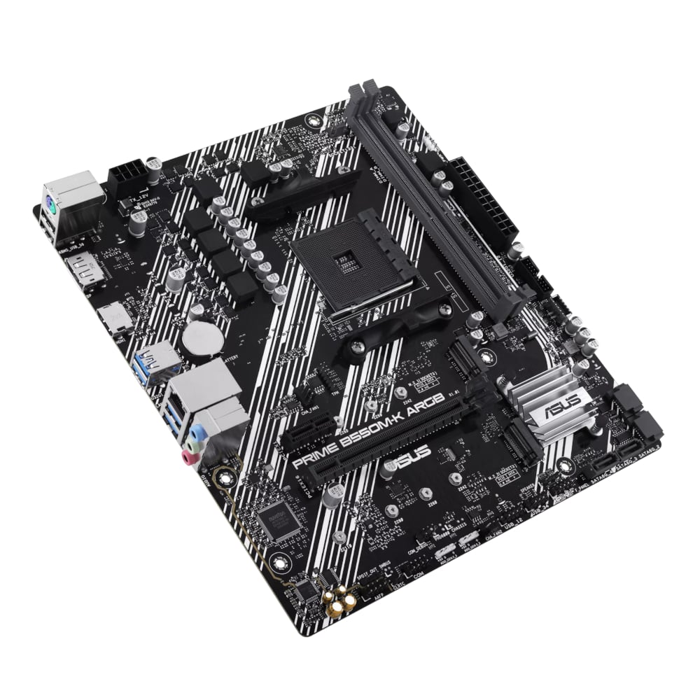 ASUS PRIME B550M-K ARGB AM4 M-ATX Motherboard