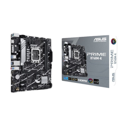 ASUS PRIME B760M-K LGA1700 mATX Motherboard