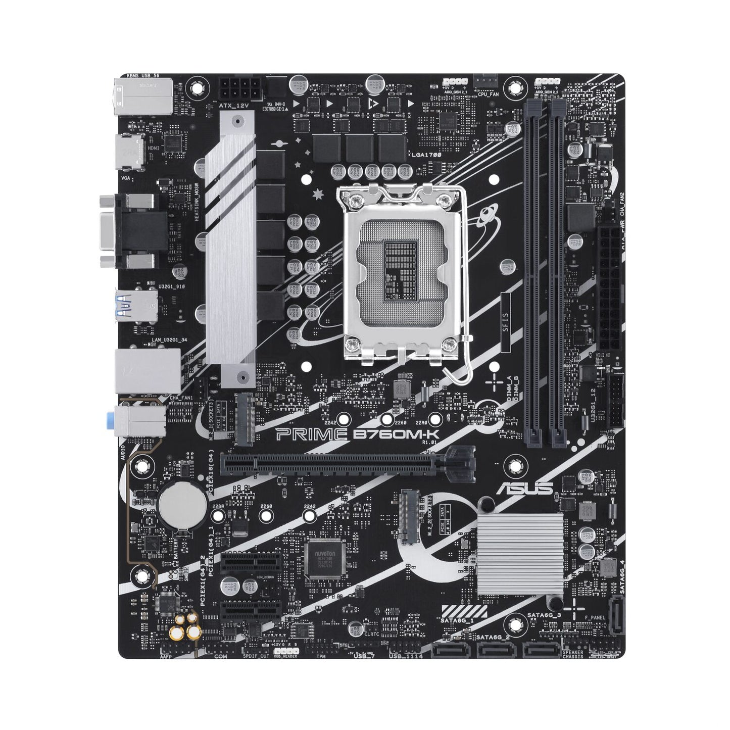 ASUS PRIME B760M-K LGA1700 mATX Motherboard