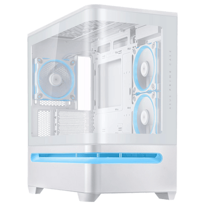 ASUS Prime AP202 ARGB mATX White Chassis