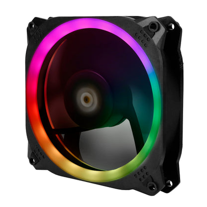 Antec Prizm 120 ARGB Case Fan 5 Pack + Controller – Black