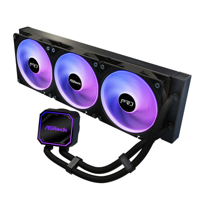 ASRock PRO 360 ARGB All-in-one Liquid CPU Cooler – Black