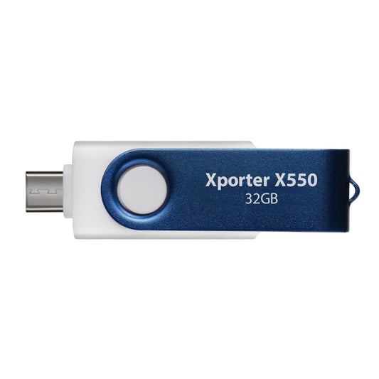 Patriot Xporter X550 32GB USB3.2 Swing Type A to Type-C Flash Drive
