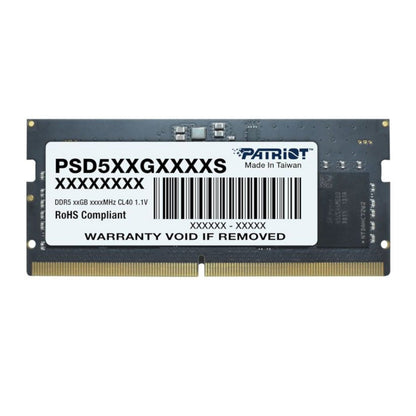 Patriot Signature Line DDR5 Notebook Memory - 8GB, 5600MHz