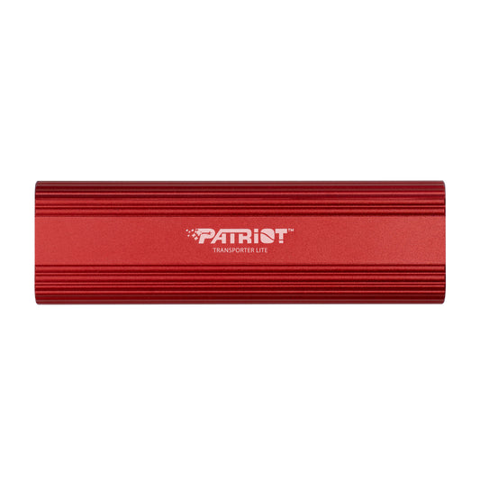 Patriot Transporter Lite 512GB USB3.2 Type-C External Portable SSD – Red