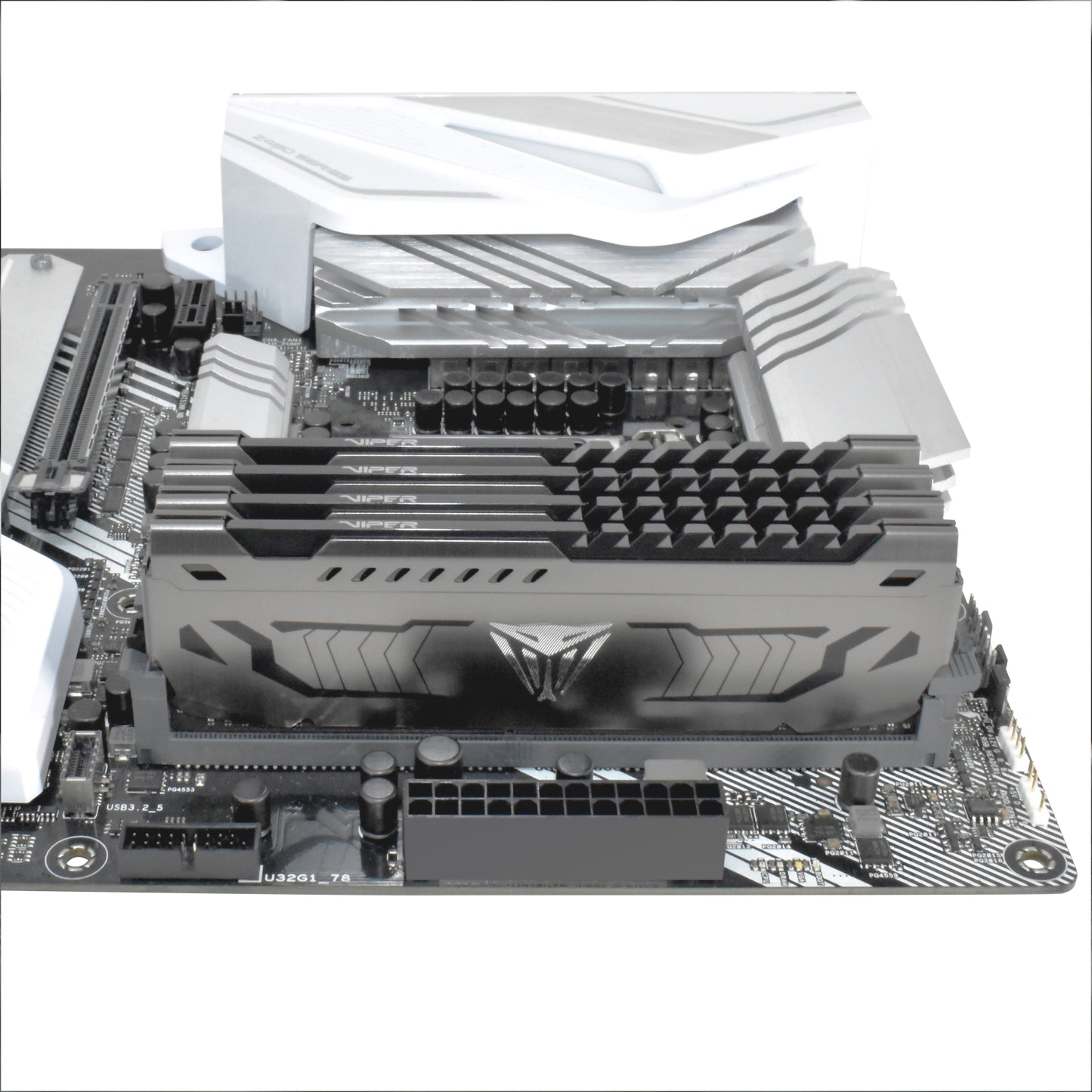 Patriot Viper Steel 64GB DDR4 3600MHz Gaming Desktop Memory Kit