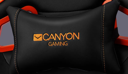 Canyon Corax GH-5 Gaming Chair - Black Orange