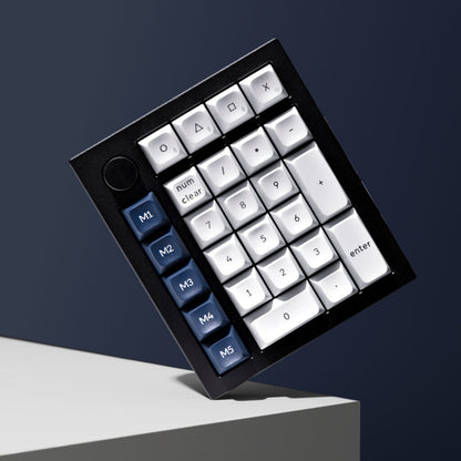 Keychron Q0 Max QMK Gateron Jupiter Banana RGB Wireless Custom Number Pad Shell White