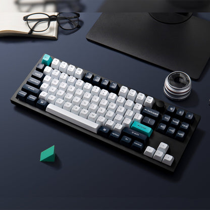Keychron Q3 Max QMK/VIA Wireless 80% Mechanical Keyboard – Carbon Black, Banana Switch