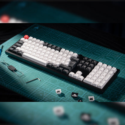 Keychron Q6 HE QMK Wireless Custom Mechanical Keyboard - Carbon Black, Nebula Switch
