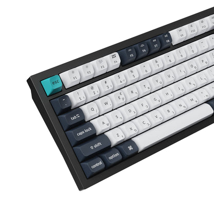 Keychron Q6 Max 100% Full Assembled Knob Red Switch Hot-Swap Gateron Jupiter RGB Wireless Keyboard – Black