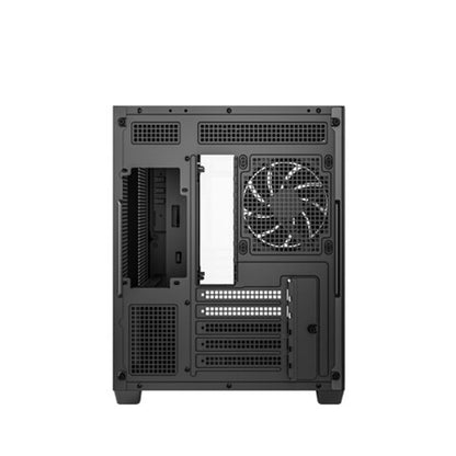 Deepcool CG330 3F Panoramic Dual-Chamber Micro-ATX Gaming Chassis – Black