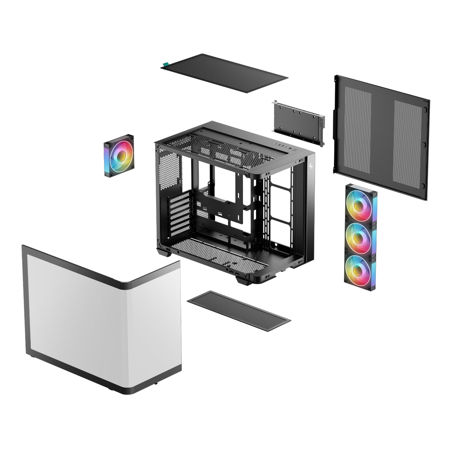 DeepCool CG530U 4F ATX Gaming Chassis – Black