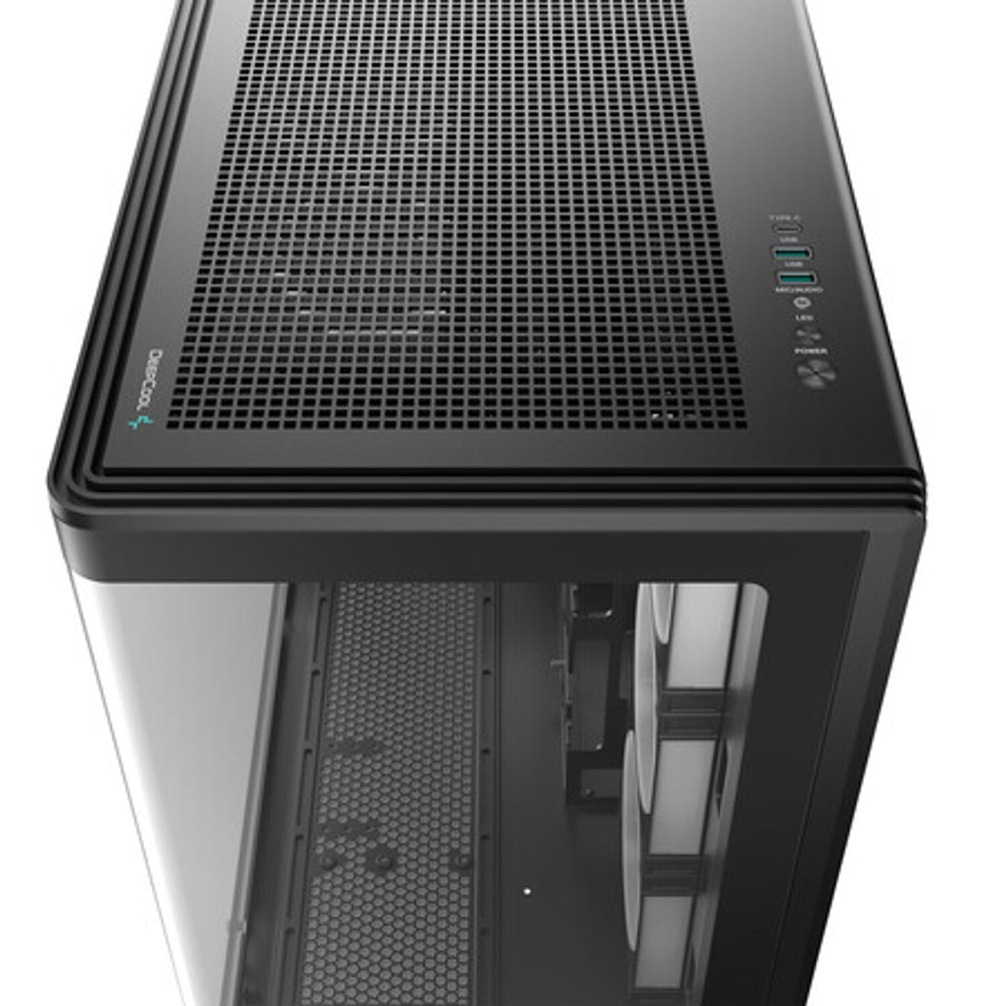 DeepCool CG590U 5F ATX ARGB Gaming Chassis – Black