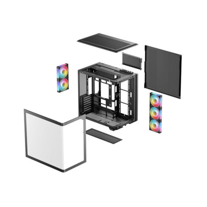 DeepCool CG590U 5F ATX ARGB Gaming Chassis – Black