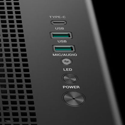 DeepCool CG590U 5F ATX ARGB Gaming Chassis – Black