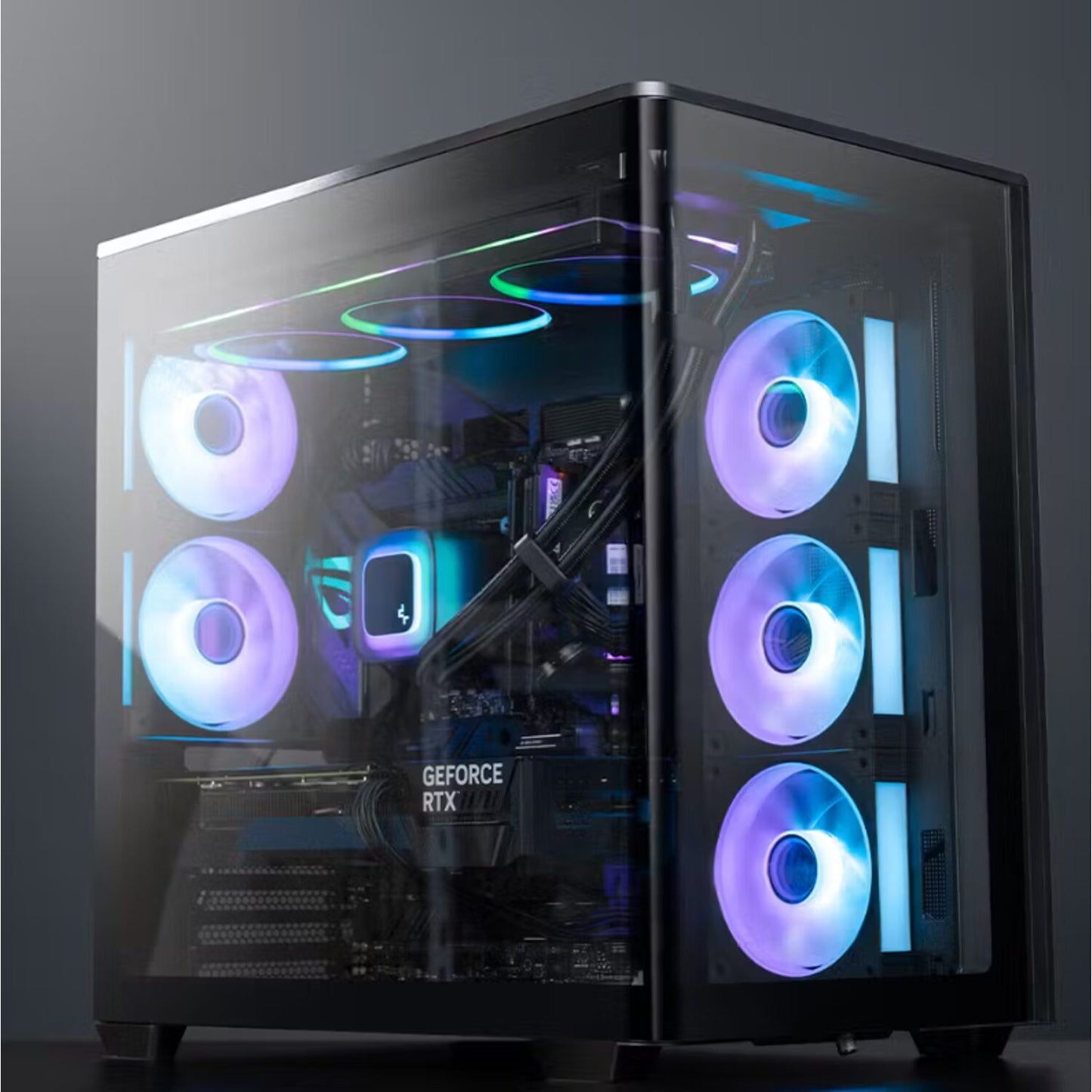 DeepCool CG590U 5F ATX ARGB Gaming Chassis – Black
