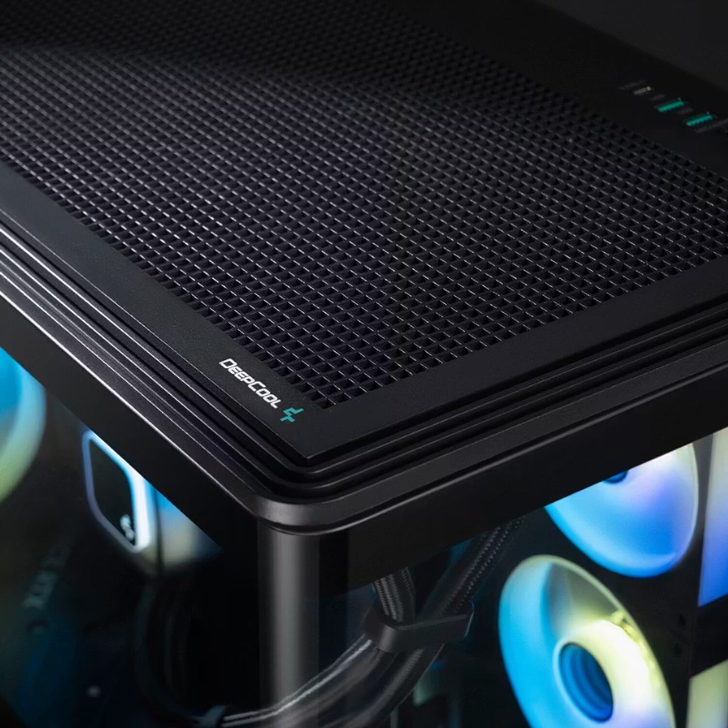 DeepCool CG590U 5F ATX ARGB Gaming Chassis – Black