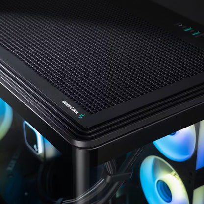 DeepCool CG590U 5F ATX ARGB Gaming Chassis – Black