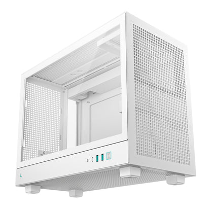 DeepCool CH160 PLUS Micro-ATX Chassis – White