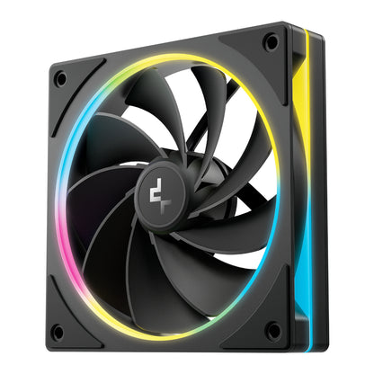 DeepCool FL12R SE 3-in-1 ARGB 120mm PWM 3 Fan Pack – Black