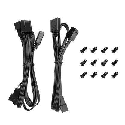DeepCool FL12R SE 3-in-1 ARGB 120mm PWM 3 Fan Pack – Black